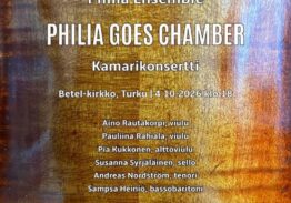 Philia Goes Chamber